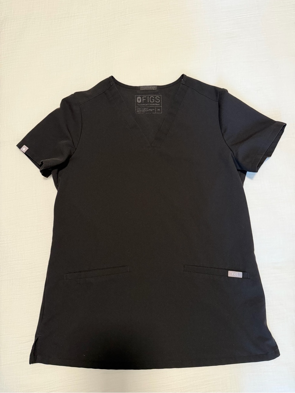 Figs XS Casma Scrub Top